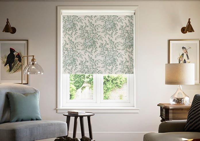 Laura Ashley Picardie, Sage - Twist&Fit Roller Blind - Image 3